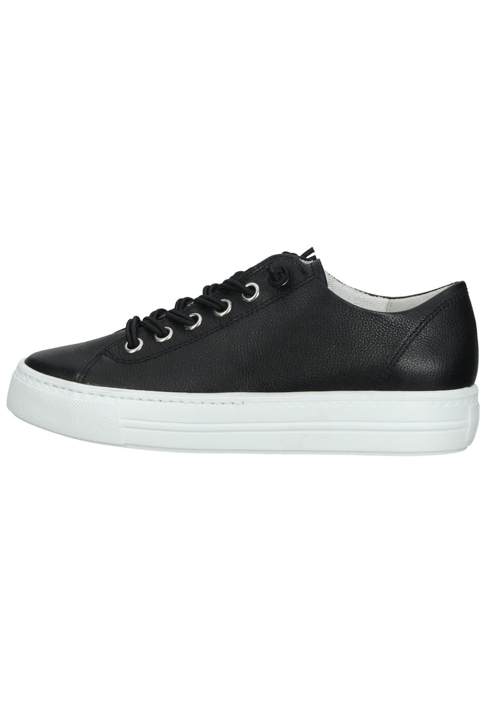 Sneaker Paul Green Sneaker Leder Schwarz/Weiß