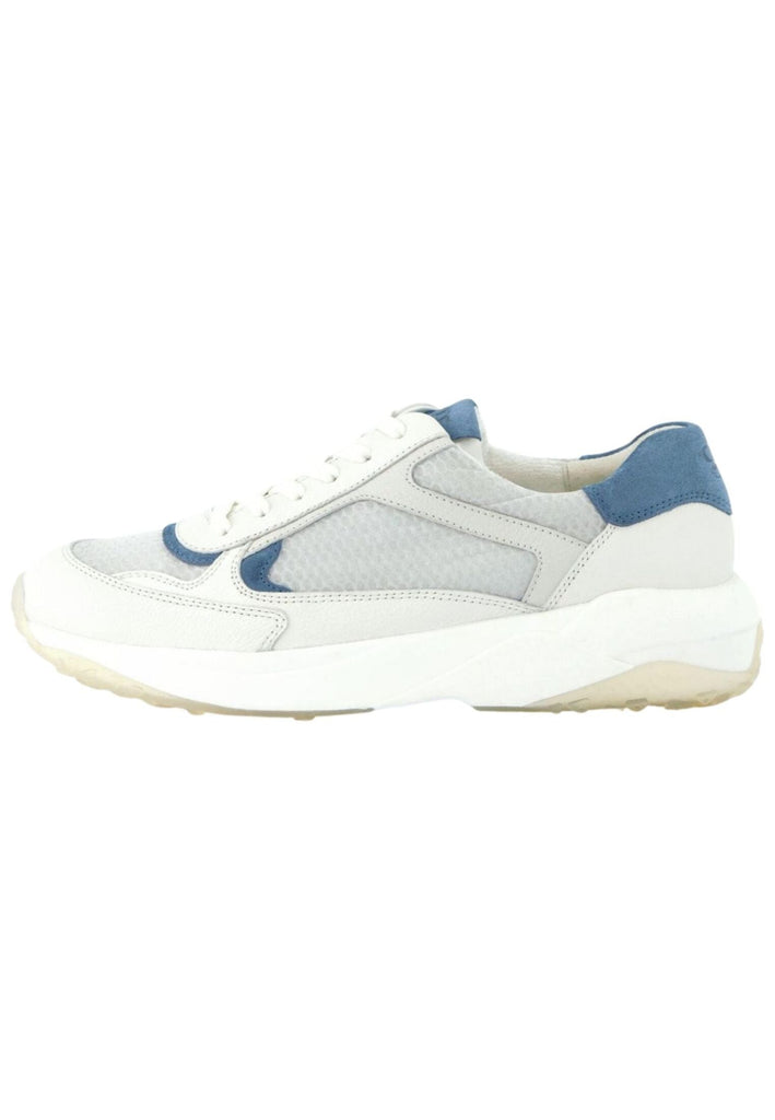 Sneaker Paul Green Sneaker Leder/Textil Weiß/Silber