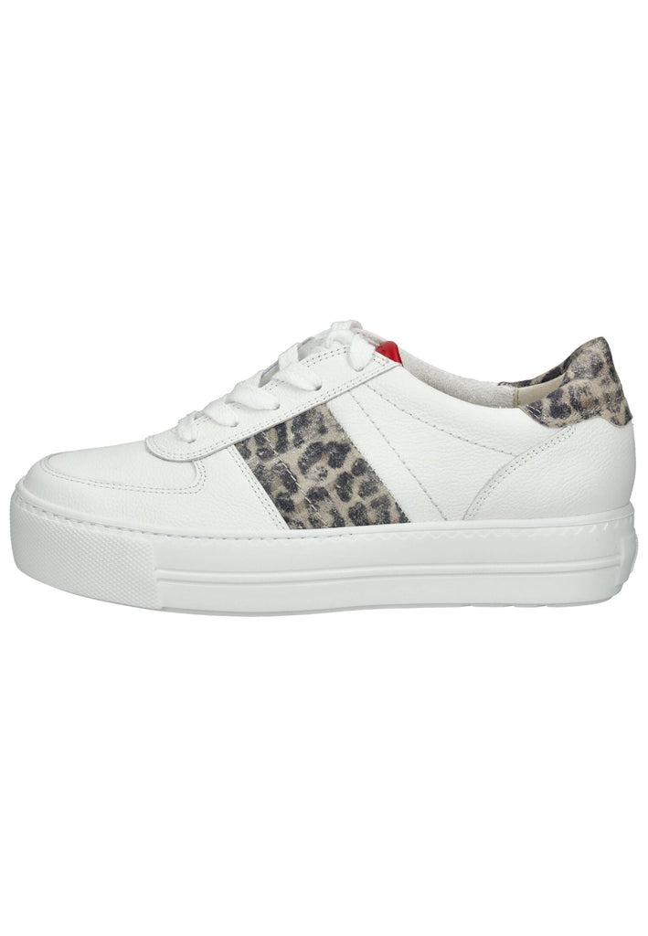Sneaker Paul Green Sneaker Leder Weiß Kombi