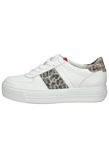 Sneaker Paul Green Sneaker Leder Weiß Kombi