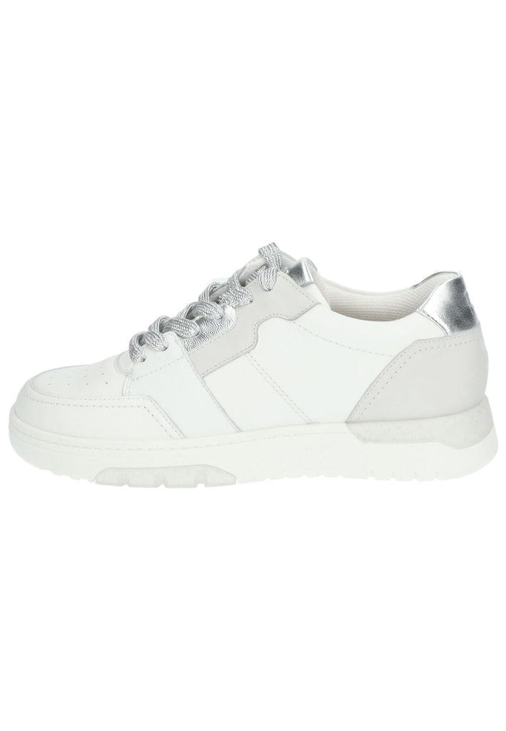 Sneaker Paul Green Sneaker Leder Weiß Kombi