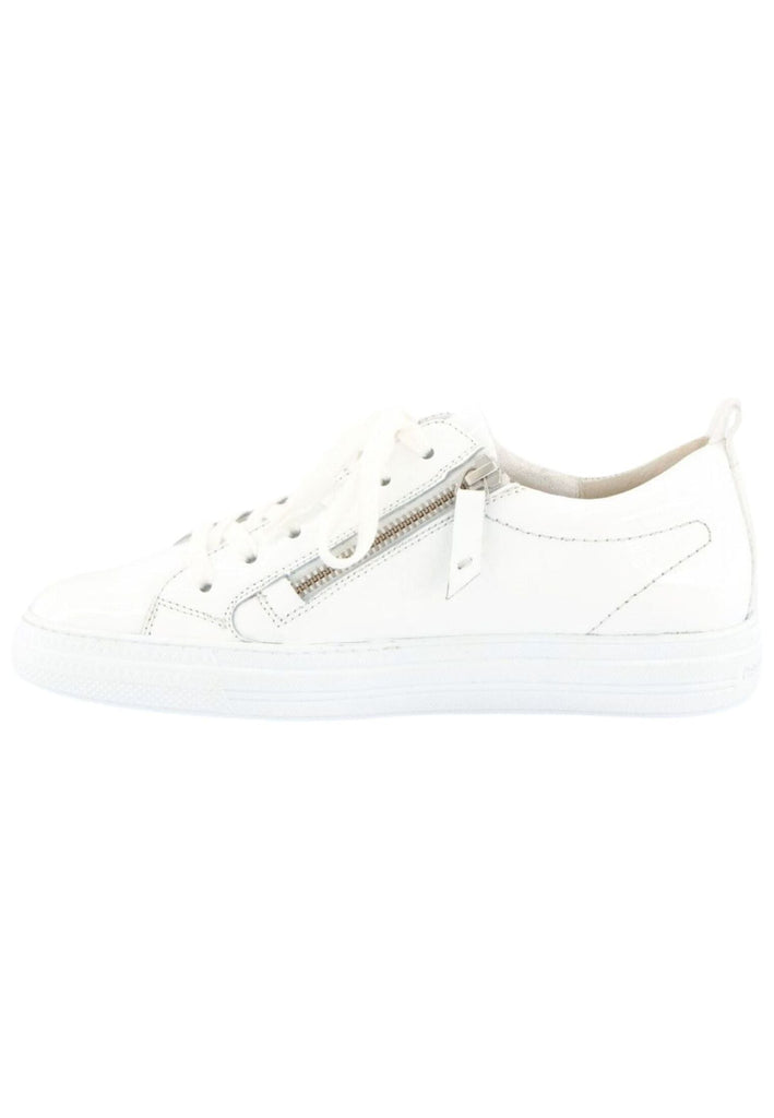 Sneaker Paul Green Sneaker Leder Weiß Lack