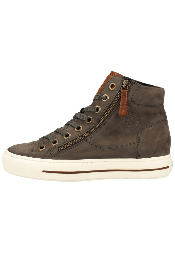 Sneaker Paul Green Sneaker Nubukleder Grau