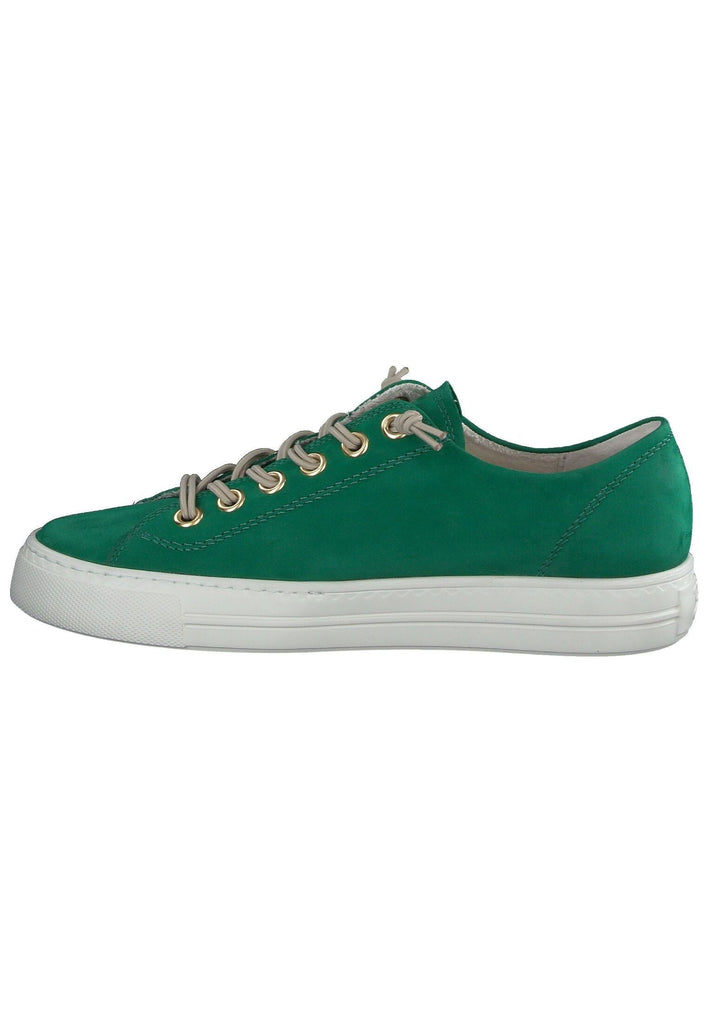 Sneaker Paul Green Sneaker Nubukleder Grün