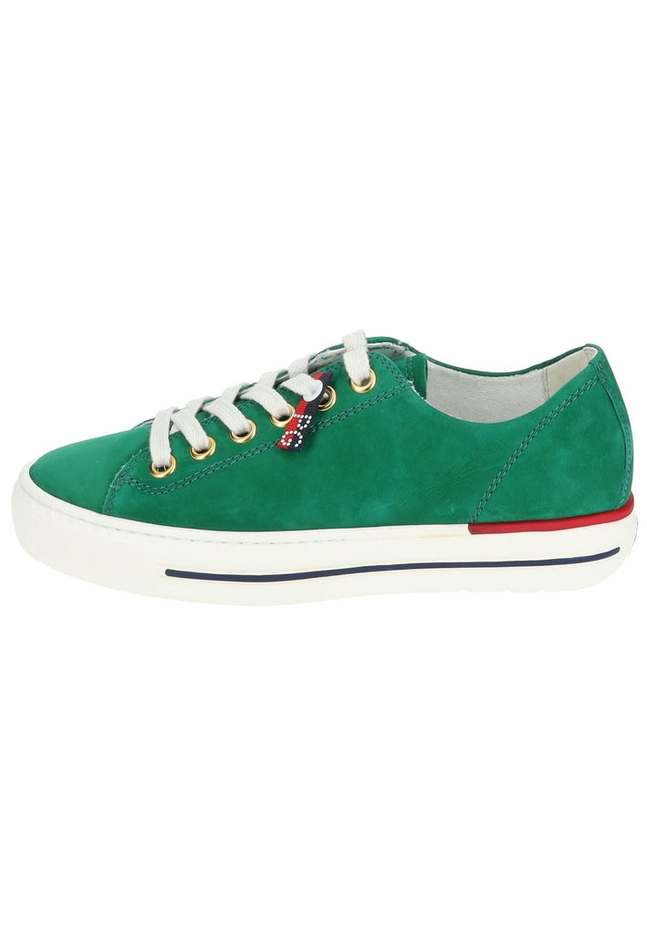 Sneaker Paul Green Sneaker Nubukleder Grün