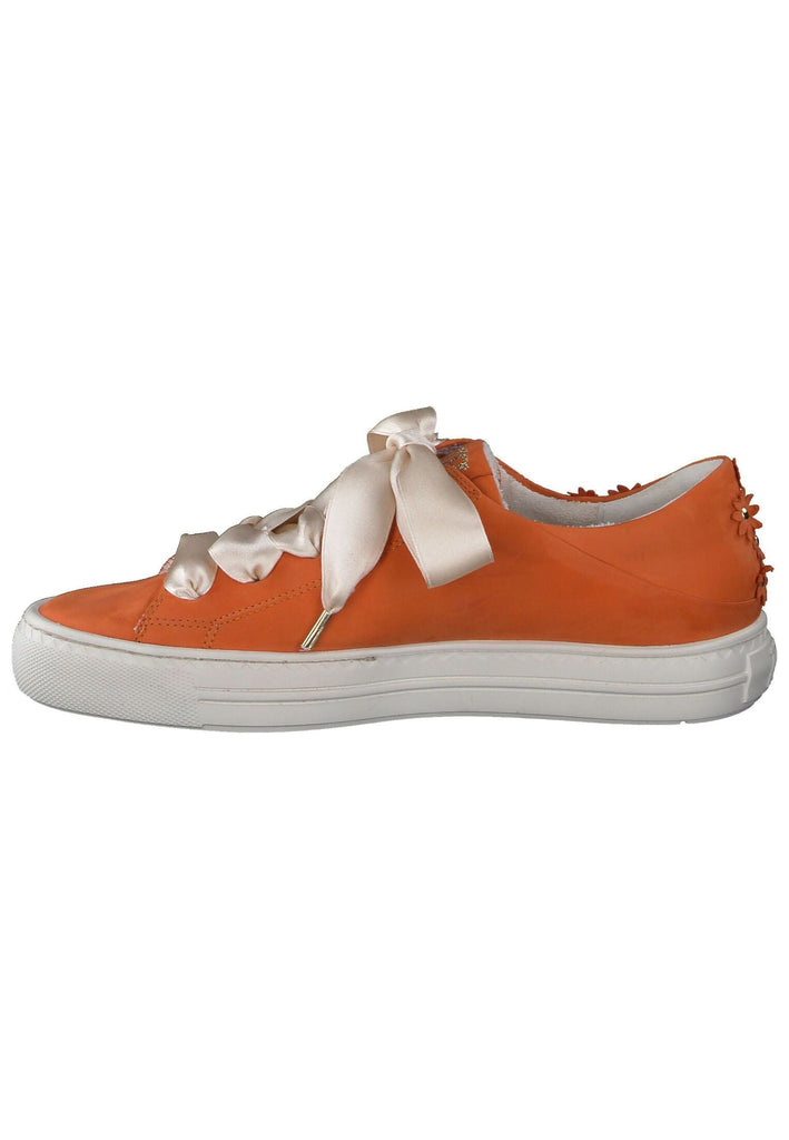 Sneaker Paul Green Sneaker Nubukleder Orange