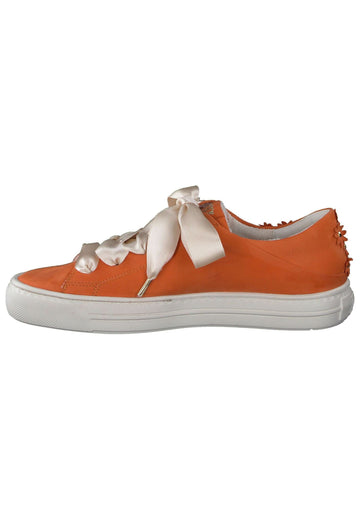 Sneaker Paul Green Sneaker Nubukleder Orange