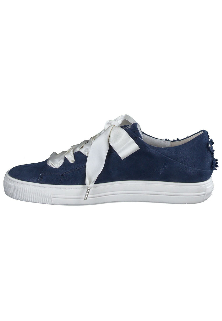 Sneaker Paul Green Sneaker Veloursleder Dunkelblau