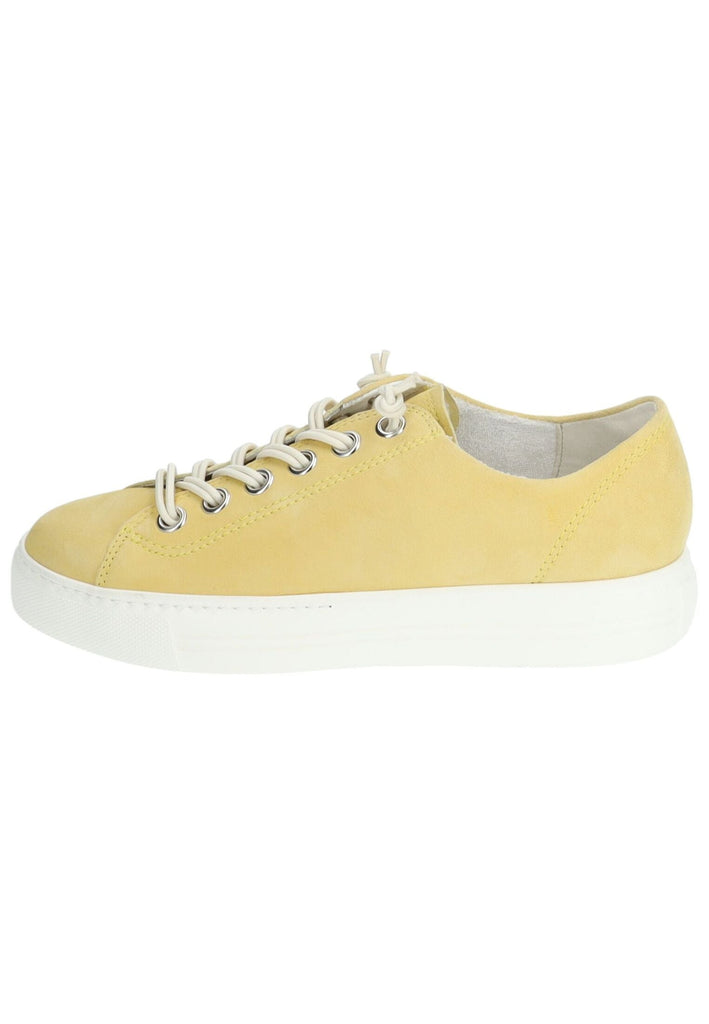 Sneaker Paul Green Sneaker Veloursleder Hellgelb