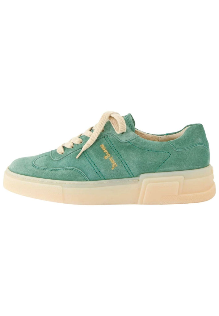 Sneaker Paul Green Sneaker Veloursleder Hellgrün