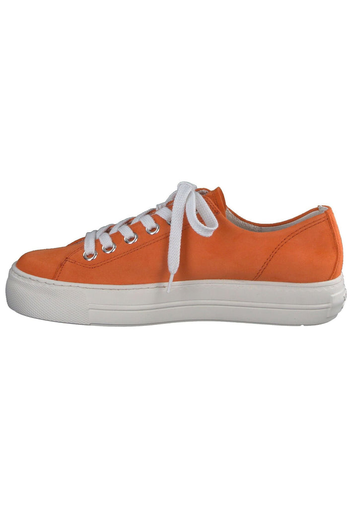 Sneaker Paul Green Sneaker Veloursleder Orange