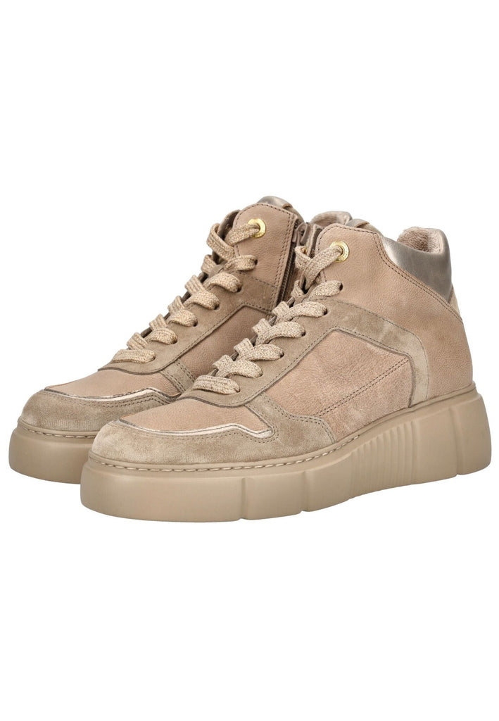 Paul Green Sneaker Veloursleder Beige