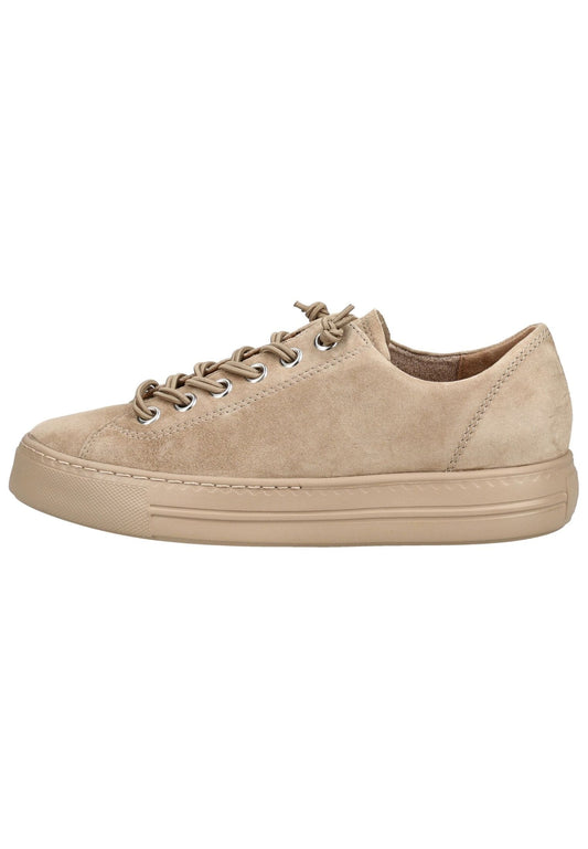 Paul Green Sneaker Veloursleder Beige