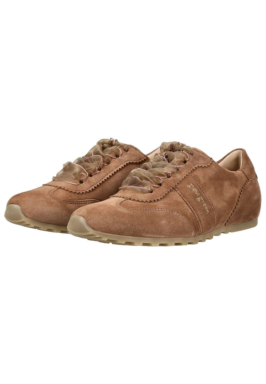 Paul Green Sneaker Veloursleder Braun