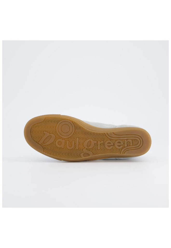 Paul Green Sneaker Veloursleder Grau/Weiß