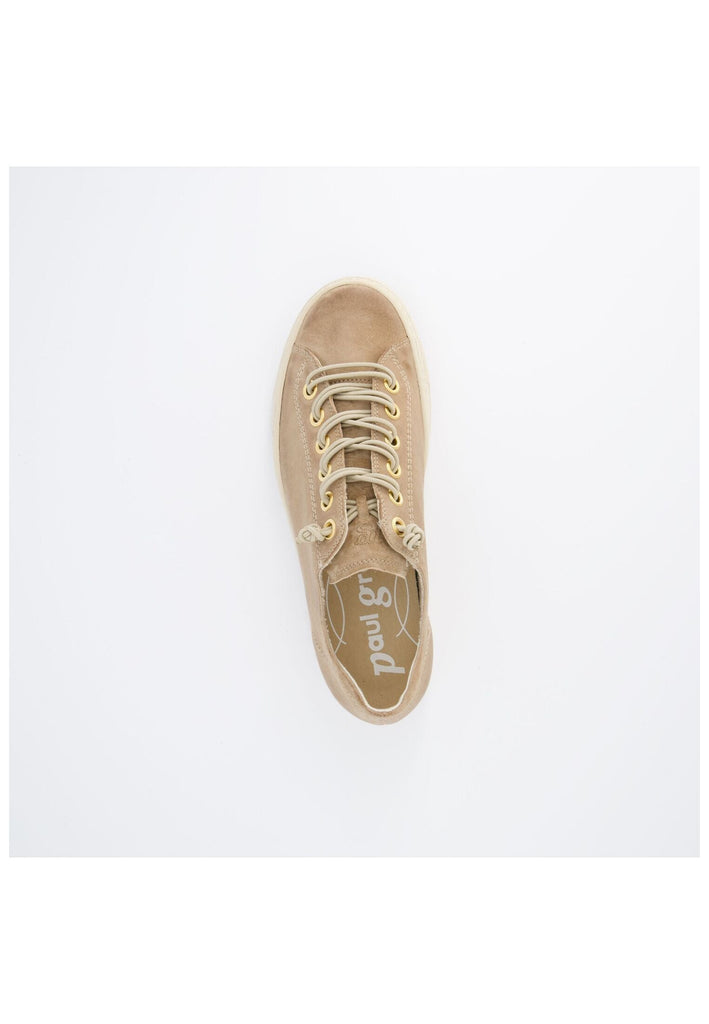 Paul Green Sneaker Veloursleder Hellbraun