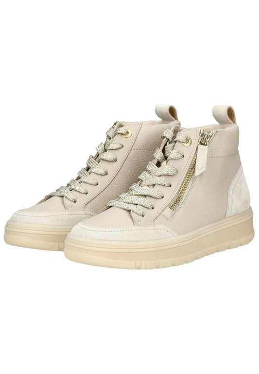 Paul Green Sneaker Veloursleder Ivory