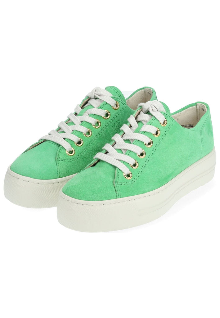 Paul Green Sneaker Veloursleder Kiwi