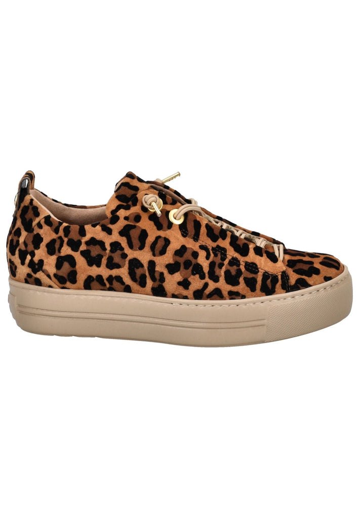 Paul Green Sneaker Veloursleder Leopard