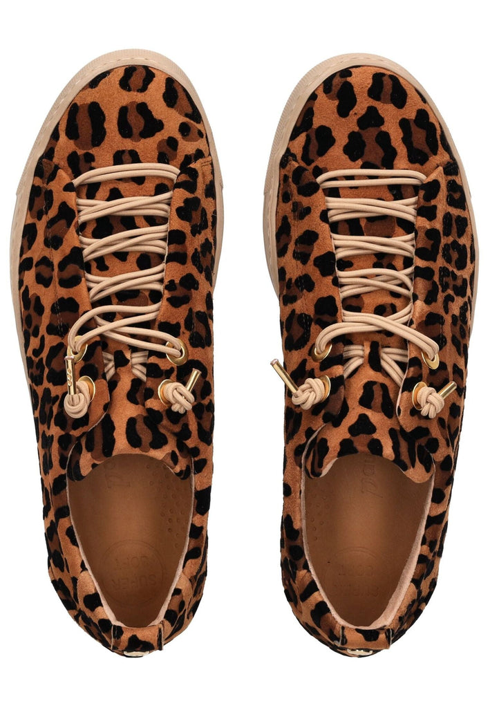 Paul Green Sneaker Veloursleder Leopard