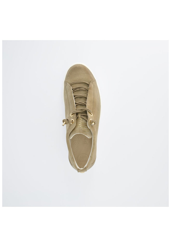 Paul Green Sneaker Veloursleder Olive
