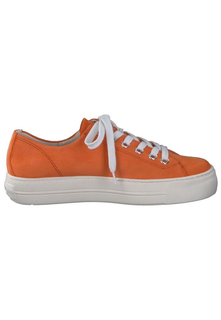 Paul Green Sneaker Veloursleder Orange