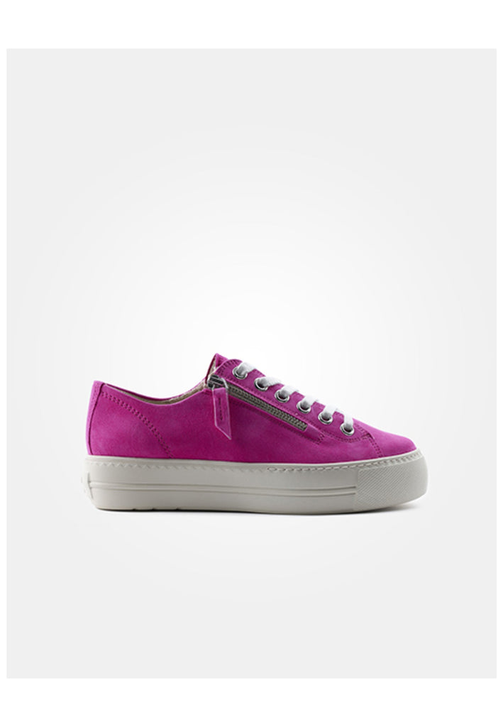 Paul Green Sneaker Veloursleder Pink
