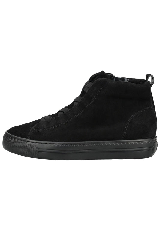 Paul Green Sneaker Veloursleder Schwarz