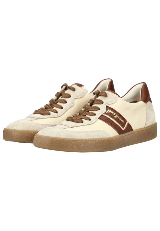 Paul Green Sneaker Veloursleder/Textil Beige