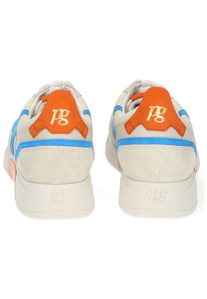 Paul Green Sneaker Veloursleder/Textil Beige/Blau