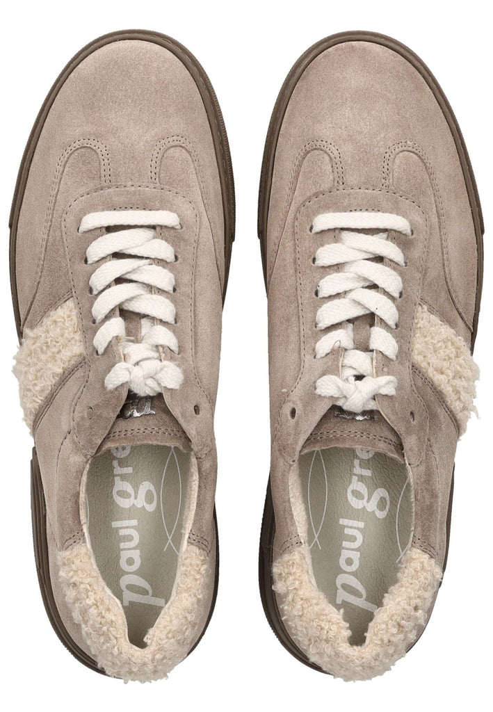 Paul Green Sneaker Veloursleder/Textil Stone