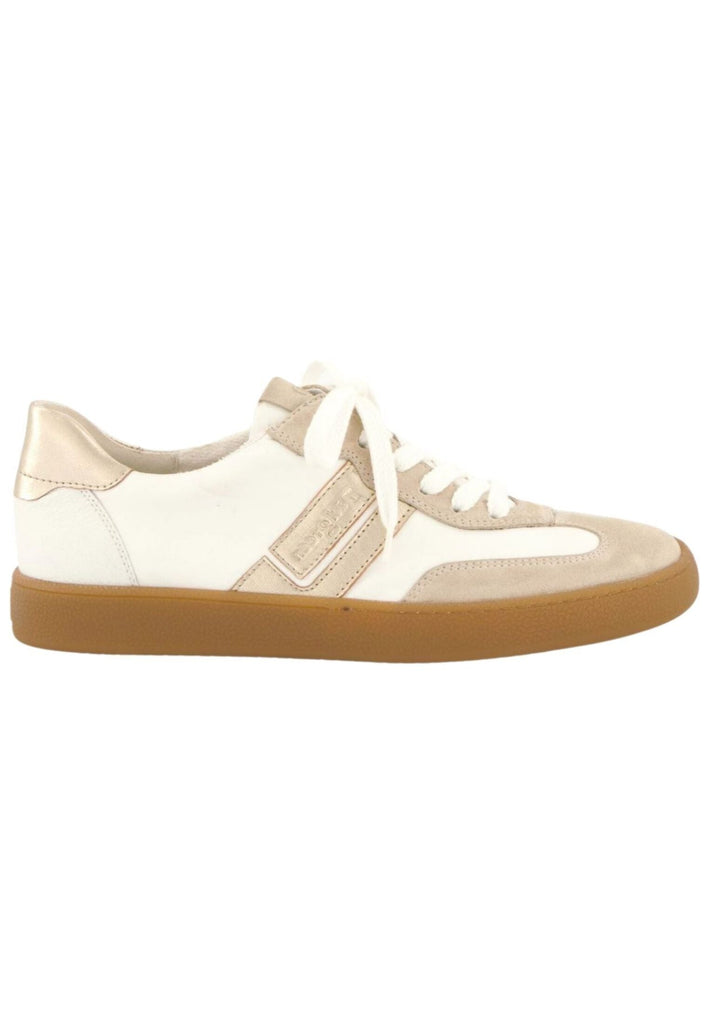 Paul Green Sneaker Veloursleder/Textil Weiß Kombi