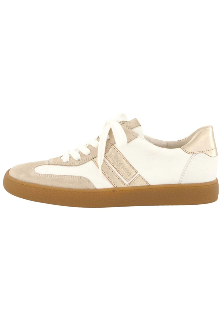 Paul Green Sneaker Veloursleder/Textil Weiß Kombi
