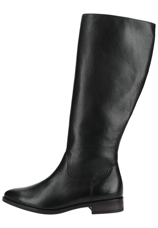 Paul Green Stiefel Leder Schwarz