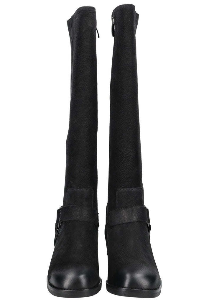 Paul Green Stiefel Nubukleder Schwarz