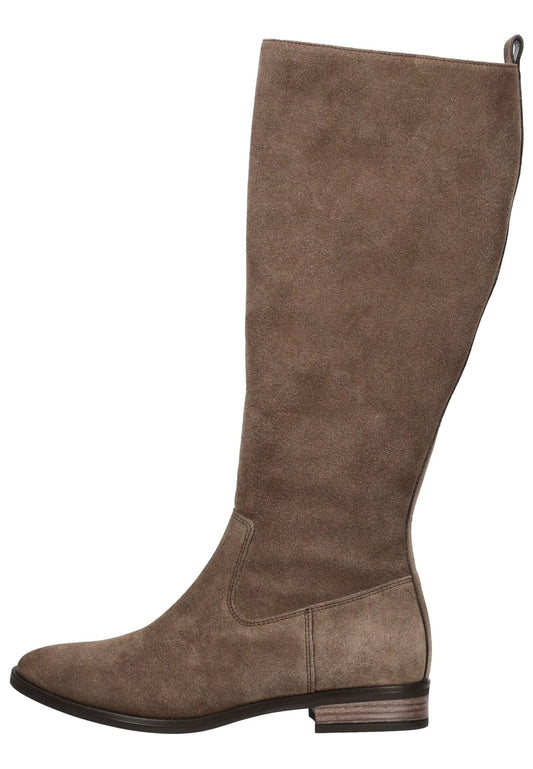 Paul Green Stiefel Veloursleder Braun