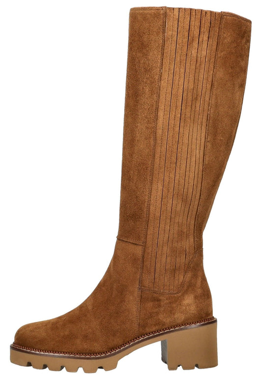 Paul Green Stiefel Veloursleder Toffee