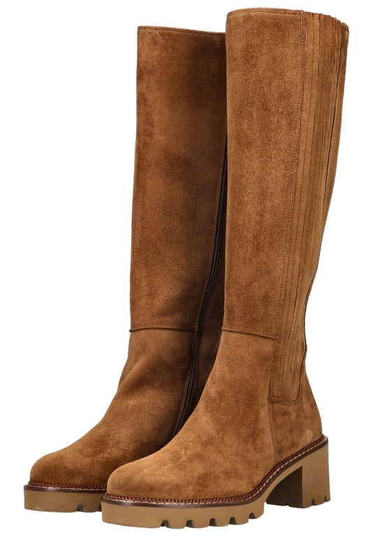 Paul Green Stiefel Veloursleder Toffee