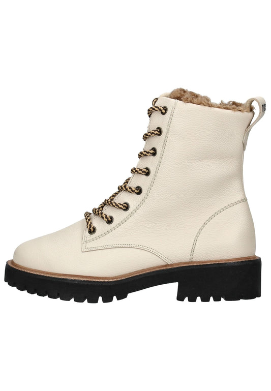 Paul Green Stiefelette Glattleder Beige Warmfutter