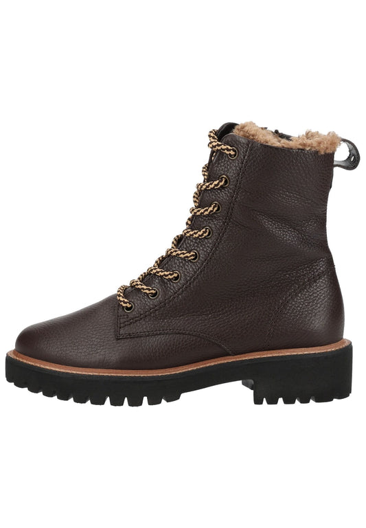 Paul Green Stiefelette Glattleder Braun Warmfutter