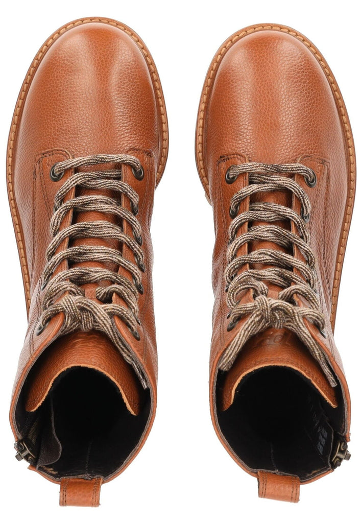 Paul Green Stiefelette Glattleder Cognac