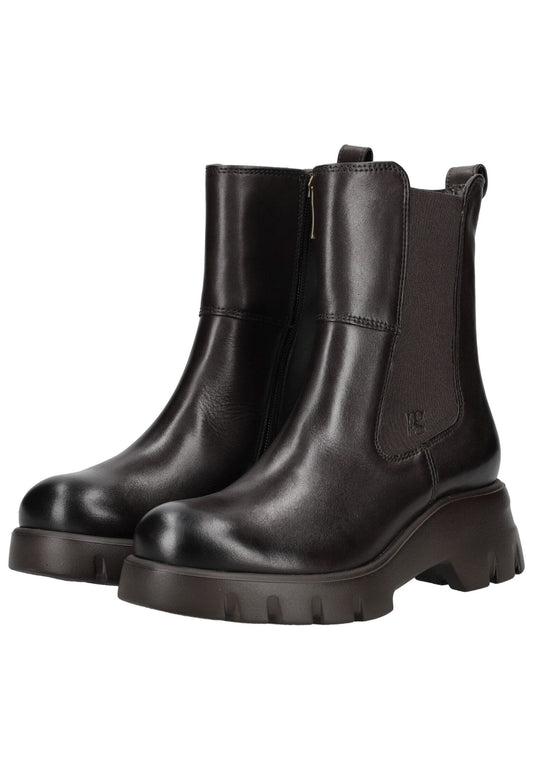 Paul Green Stiefelette Glattleder Espresso
