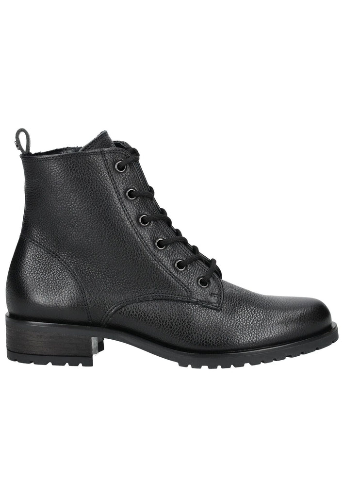 Paul Green Stiefelette Glattleder Schwarz