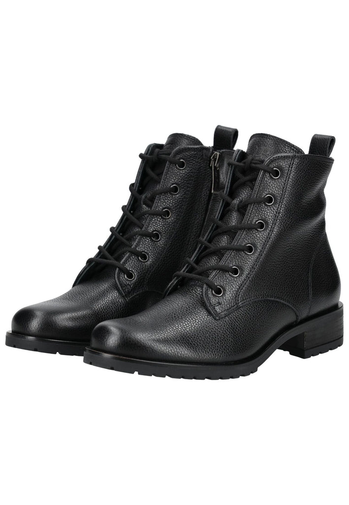 Paul Green Stiefelette Glattleder Schwarz