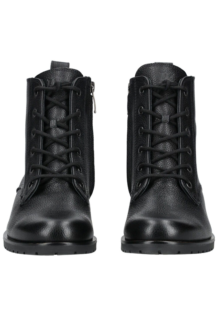 Paul Green Stiefelette Glattleder Schwarz