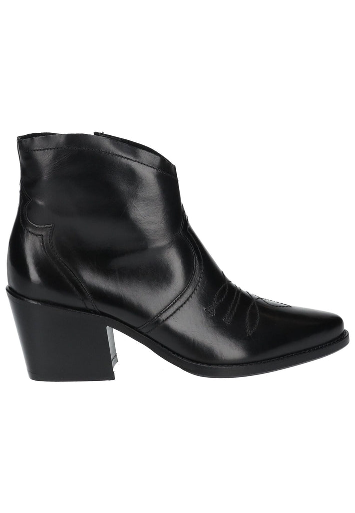 Paul Green Stiefelette Glattleder Schwarz