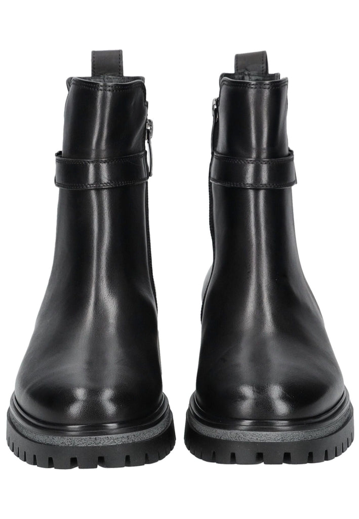 Paul Green Stiefelette Glattleder Schwarz