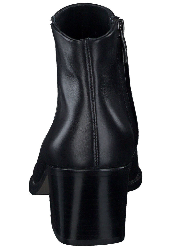 Paul Green Stiefelette Glattleder Schwarz