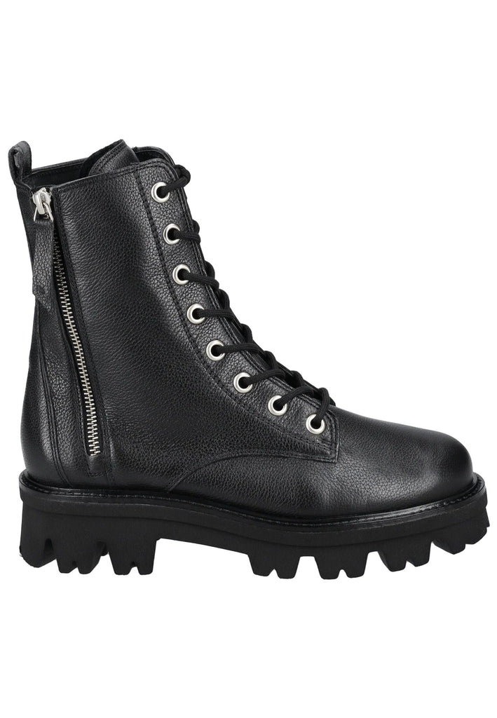 Paul Green Stiefelette Glattleder Schwarz