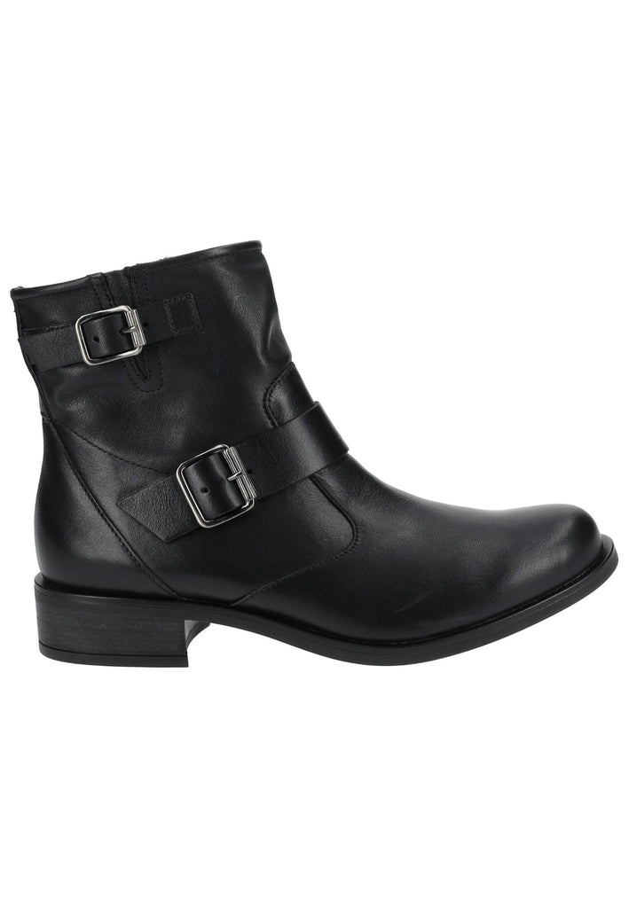 Paul Green Stiefelette Glattleder Schwarz
